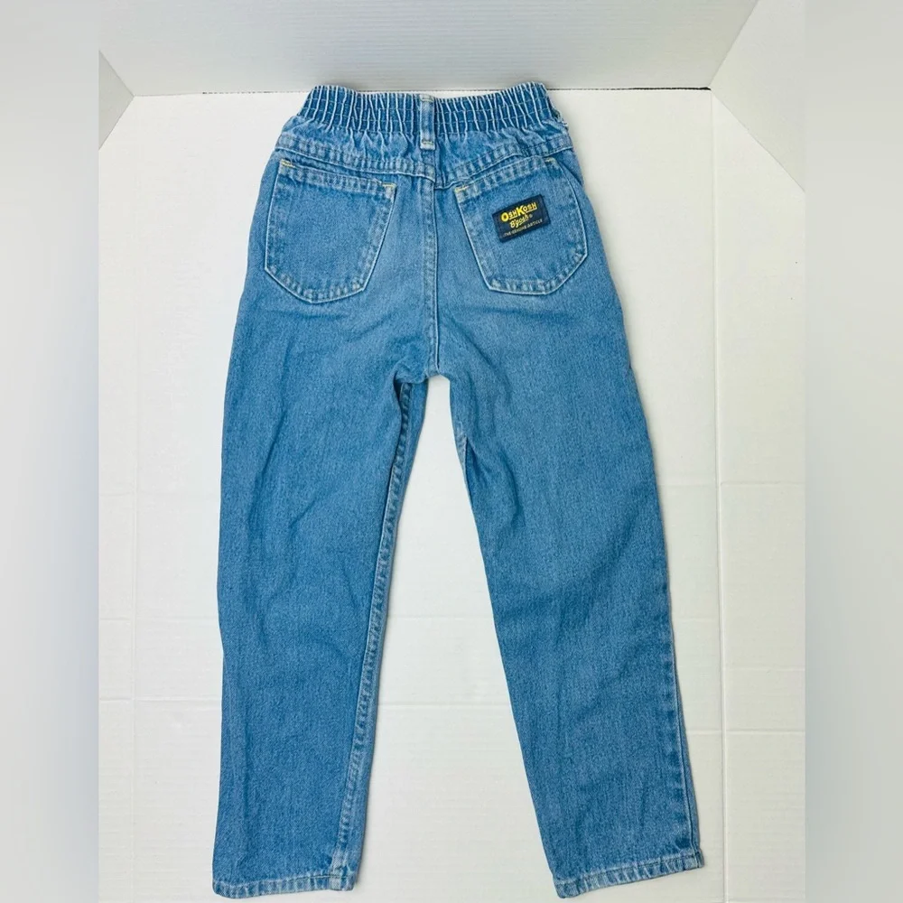 Vintage Osh Kosh B’gosh Boys Kids Denim Jeans Size‎ 6 S Blue 90s Y2K